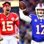 NFL players: Mahomes and Josh Allen